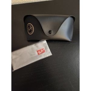 Ray Ban 100% UV Protection Sunglasses Soft/Hard Leather Case